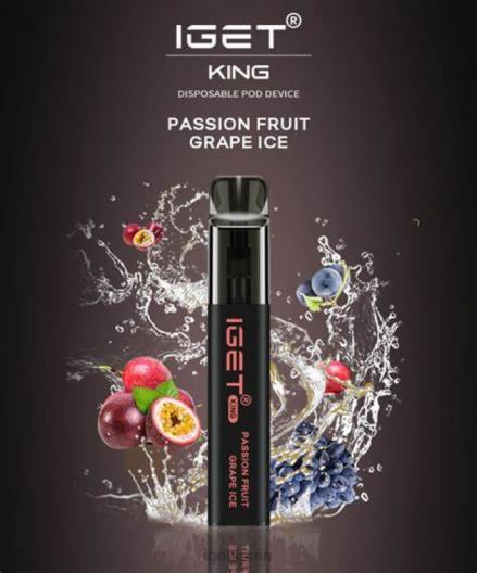 IGET bar discount- 6200N631 hielo de uva de maracuyá tienda de bar iget iget king - 2600 inhalaciones